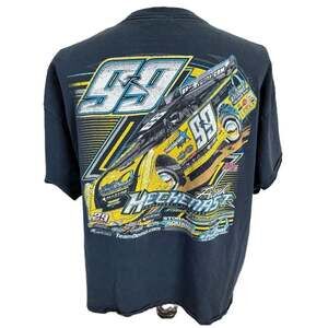 Frank Heckenast Jr #99 Racing T-Shirt Double Sided Dirt Late Model